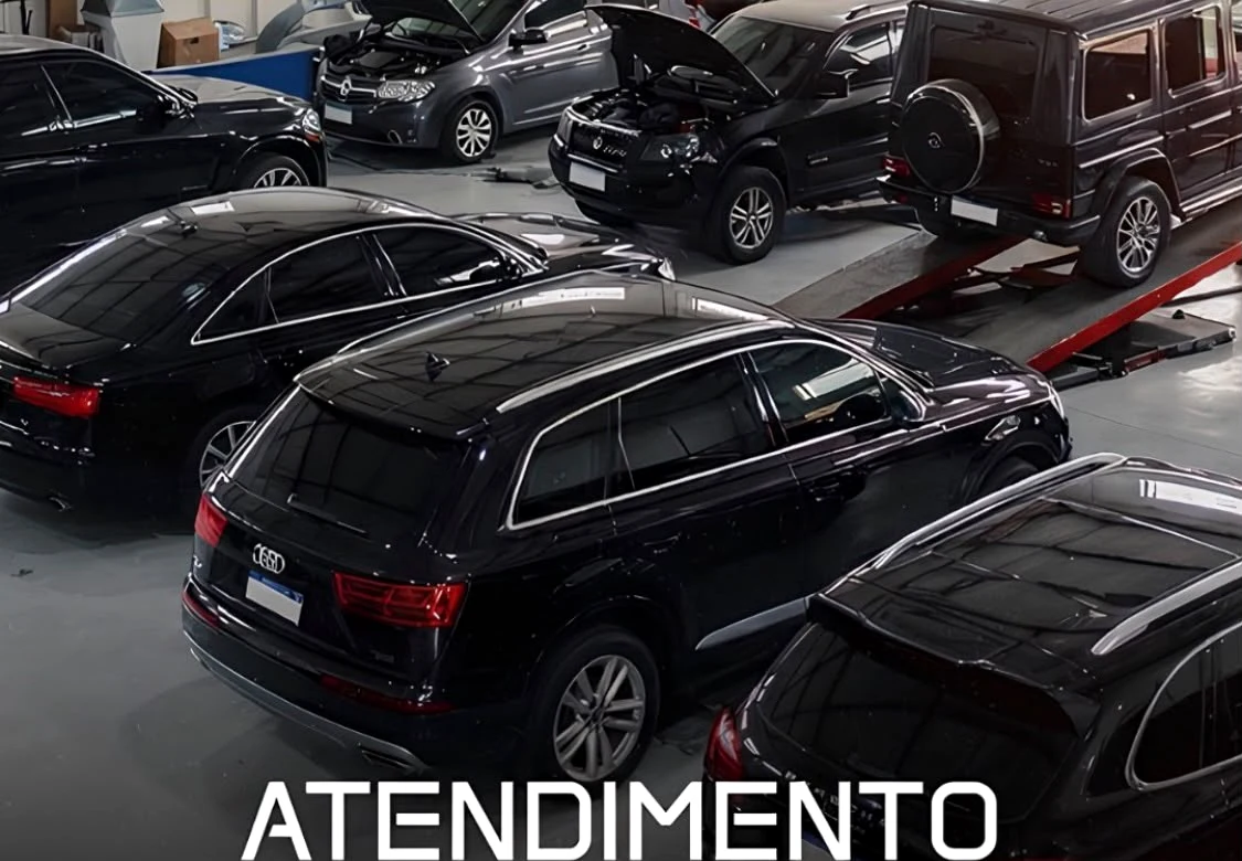 Serviço de funilaria automotiva